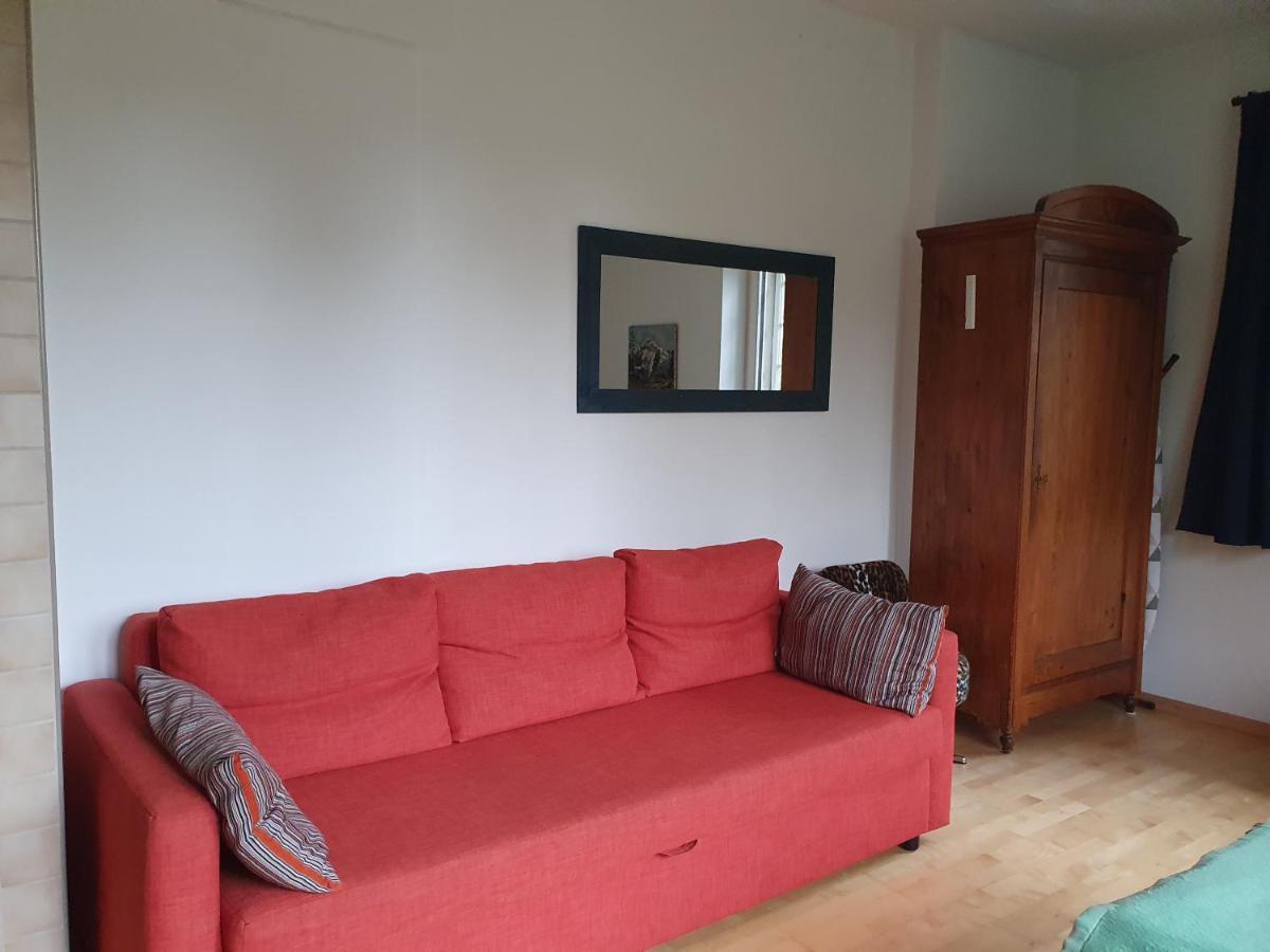 Zentral Gelegene Wohnung Mit Grossem Garten อินเทอร์ลาเคน ภายนอก รูปภาพ